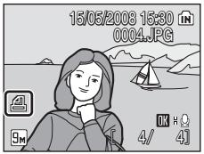 NIKON COOLPIX S52C - Choose whether or not to also print shooting date and photo information. - 2