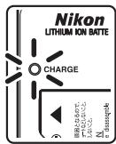NIKON COOLPIX S52C - Charge the battery - 3