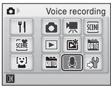 NIKON COOLPIX S560 - Making Voice Recordings - 2