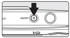 NIKON COOLPIX S560 - Turn on the camera. - 1
