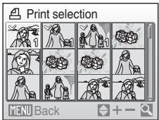 NIKON COOLPIX S560 - Choose the pictures and number of copies (up to nine) of each. - 1