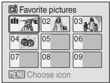 NIKON COOLPIX S560 - Removing Favorites - 1
