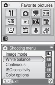 NIKON COOLPIX S560 - For the Menu Screen - 2