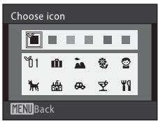 NIKON COOLPIX S570 - Preparing Favorites Folder (setting icons) - 5