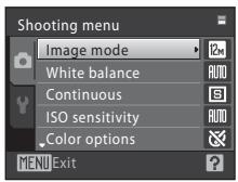 NIKON COOLPIX S570 - Switching Between Tabs - 1