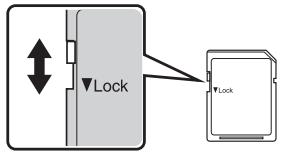 NIKON COOLPIX S570 - The Write Protect Switch - 1