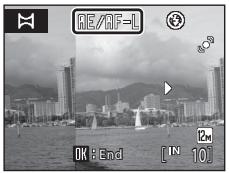 NIKON COOLPIX S570 - AE/AF-L Indicator - 1