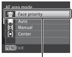NIKON COOLPIX S570 - The MENU Button - 4