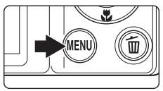 NIKON COOLPIX S570 - The MENU Button - 1