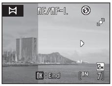 NIKON COOLPIX S570 - Press the OK button when shooting is complete. - 1