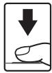 NIKON COOLPIX S600 - Press the shutter-release button the rest of the way down. - 1