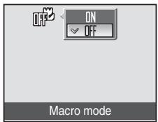 NIKON COOLPIX S600 - Use the rotary multi selector to choose ON and press OK. - 1