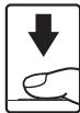 NIKON COOLPIX S600 - Press the shutter-release button the rest of the way down. - 1