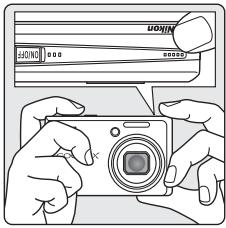 NIKON COOLPIX S600 - Ready the camera. - 1