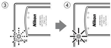 NIKON COOLPIX S600 - Charge the battery. - 2