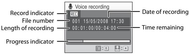 NIKON COOLPIX S600 - Operations During Recording - 1