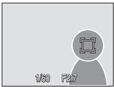 NIKON COOLPIX S600 - Press the shutter-release button halfway. - 1
