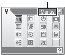 NIKON COOLPIX S600 - Icons - 1