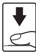 NIKON COOLPIX S600 - Press the shutter-release button the rest of the way down. - 1