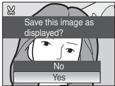 NIKON COOLPIX S600 - Use the rotary multi selector to choose Yes and press OK. - 1