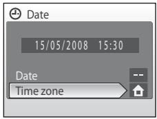 NIKON COOLPIX S600 - Setting Travel Destination Time Zone - 1