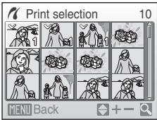 NIKON COOLPIX S600 - Print selection - 1