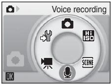 NIKON COOLPIX S600 - Making Voice Recordings - 2