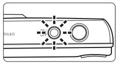 NIKON COOLPIX S610C - Charging the Battery After Setting the Camera's Clock - 1