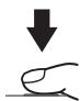 NIKON COOLPIX S610C - Press the shutter-release button the rest of the way down. - 1