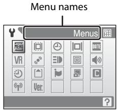 NIKON COOLPIX S610C - Icons - 2