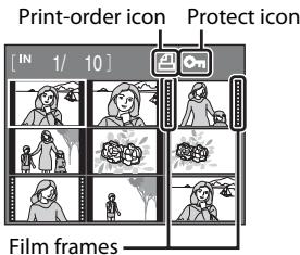 NIKON COOLPIX S610C - Thumbnail Playback Mode Display - 1