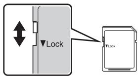 NIKON COOLPIX S610C - The Write Protect Switch - 1