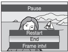NIKON COOLPIX S610C - Choose End or Restart. - 1