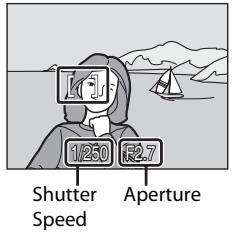 NIKON COOLPIX S610C - Press the shutter-release button halfway. - 3