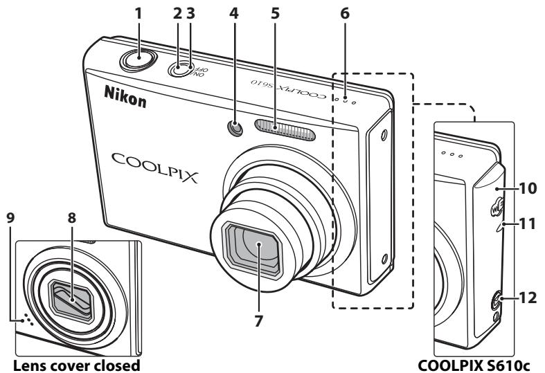 NIKON COOLPIX S610C - The Camera Body - 1