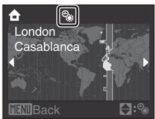 London Casablanca MENU Back