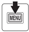 NIKON COOLPIX S630 - Displaying the Setup Menu - 1