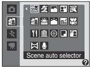 Scene auto selector