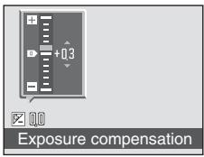 +0.3 Exposure compensation