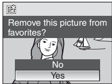 Remove this picture from favorites? No Yes