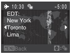 10:30 -5:00 EDT: New York Toronto Lima MENU Back