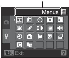 Menu MENU Edit Delete OK Save Insert Enter C Ver. MENU Exit