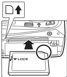 Diagram showing a printer with a lock mechanism and an upward arrow, indicating file orientation or status change.