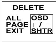 NIKON COOLPIX 600 - Press DEL to display the DELETE menu. - 1