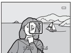 NIKON COOLPIX P300 - Press the shutter-release button halfway. - 2