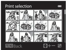 Print selection 1 2 3 4 5 6 7 8 9 10 11 12 13 14 15 16 MENU Back