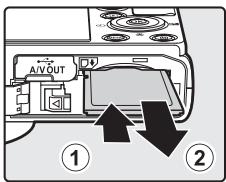 A/V OUT ① ②
