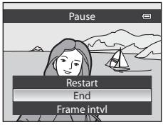 Pause Restart End Frame intvl