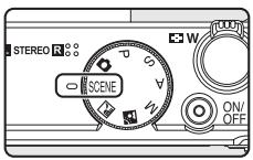 STEREO R SCENE W ON/ OFF