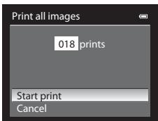 Print all images 018 prints Start print Cancel